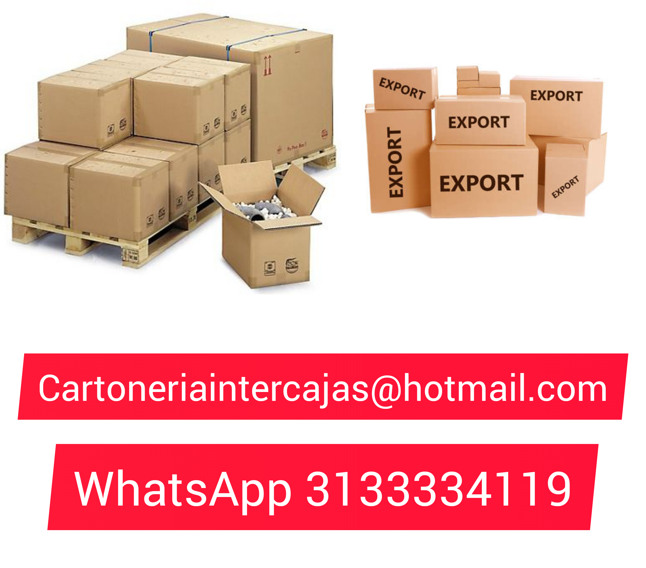 Cajas De Cart N Para Exportaci N Cartoner A Intercajas